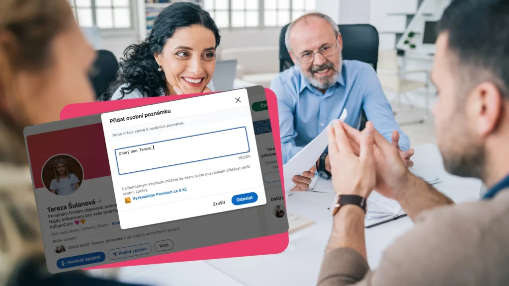 Client acquisition via LinkedIn - illustration